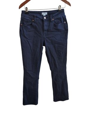 M Jeans Classic Fit Dark Wash Slim Boot Size 6 Shoet